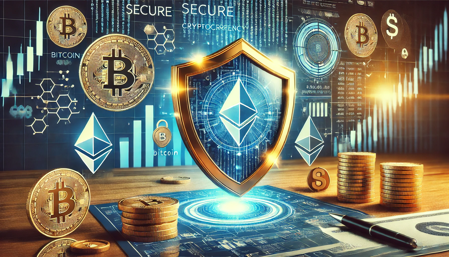 como investir em criptomoedas com risco mais baixo